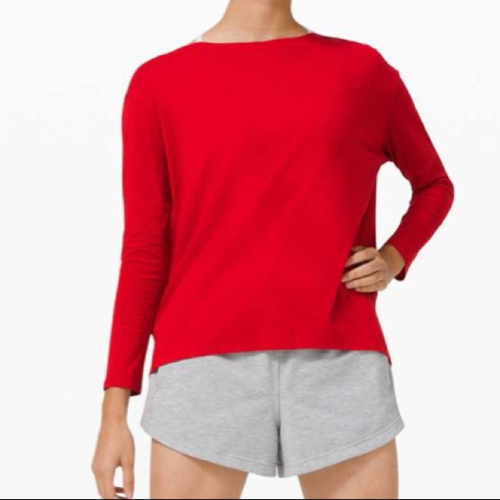 Lululemon Back in Action Long Sleeve Shirt